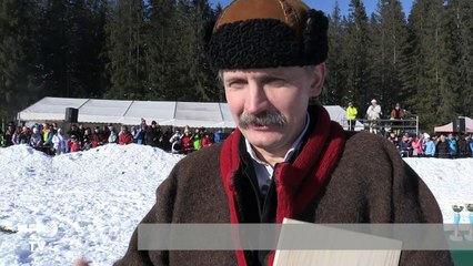 رياضات شتوية تقليدية على ظهور الخيل في جبال تاترا البولندية