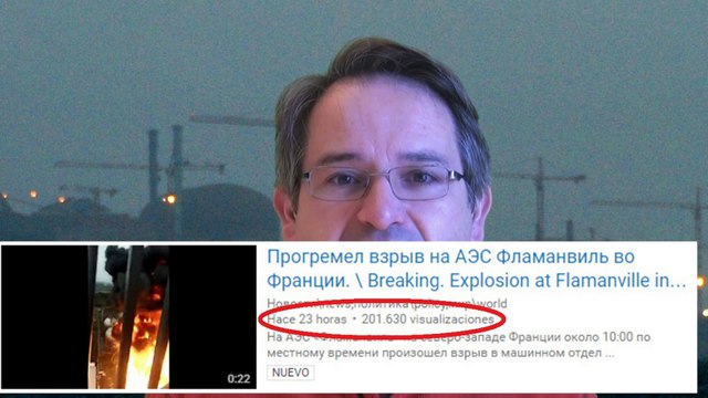 CUIDADO! Se vuelve viral el FALSO vídeo de la explosión en central nuclear francesa de Flamanville