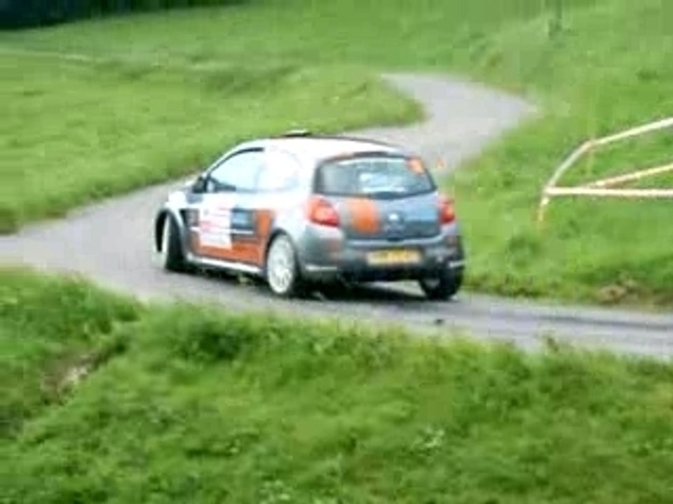 rallye du mont blanc 2007-es2-clio r3 c.robert