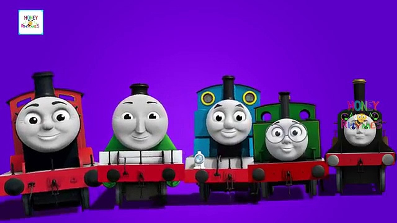 Thomas and Friends Finger Family Nursery Rhyme | Daddy Finger Children Songs