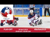 Italy v Japan | Play-off | 2015 IPC Ice Sledge Hockey World Championships A-Pool, Buffalo