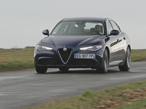 Essai Alfa Romeo Giulia 2.2 JTD 180 AT8 Lusso 2017