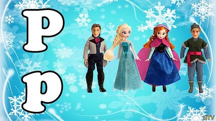 [ABC] Frozen Songs ABC Song for Baby with Elsa Anna [Frozen]