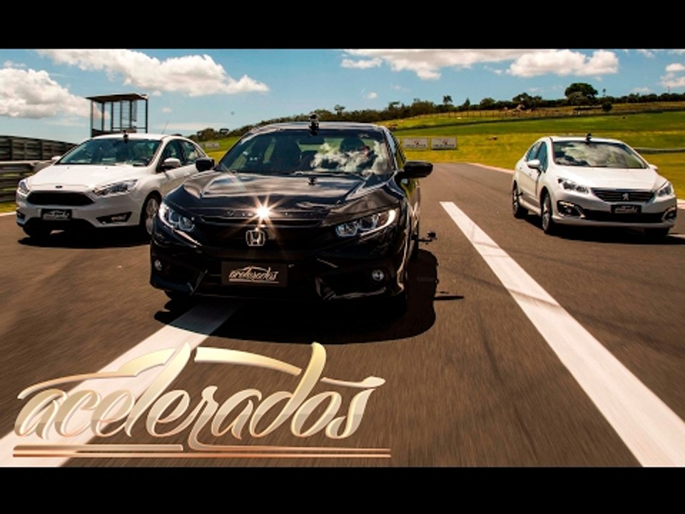 FORD FOCUS x HONDA CIVIC x PEUGEOT 408 – VR C/ BARRICHELLO #90 | ACELERADOS (ENGLISH SUBTITLES)