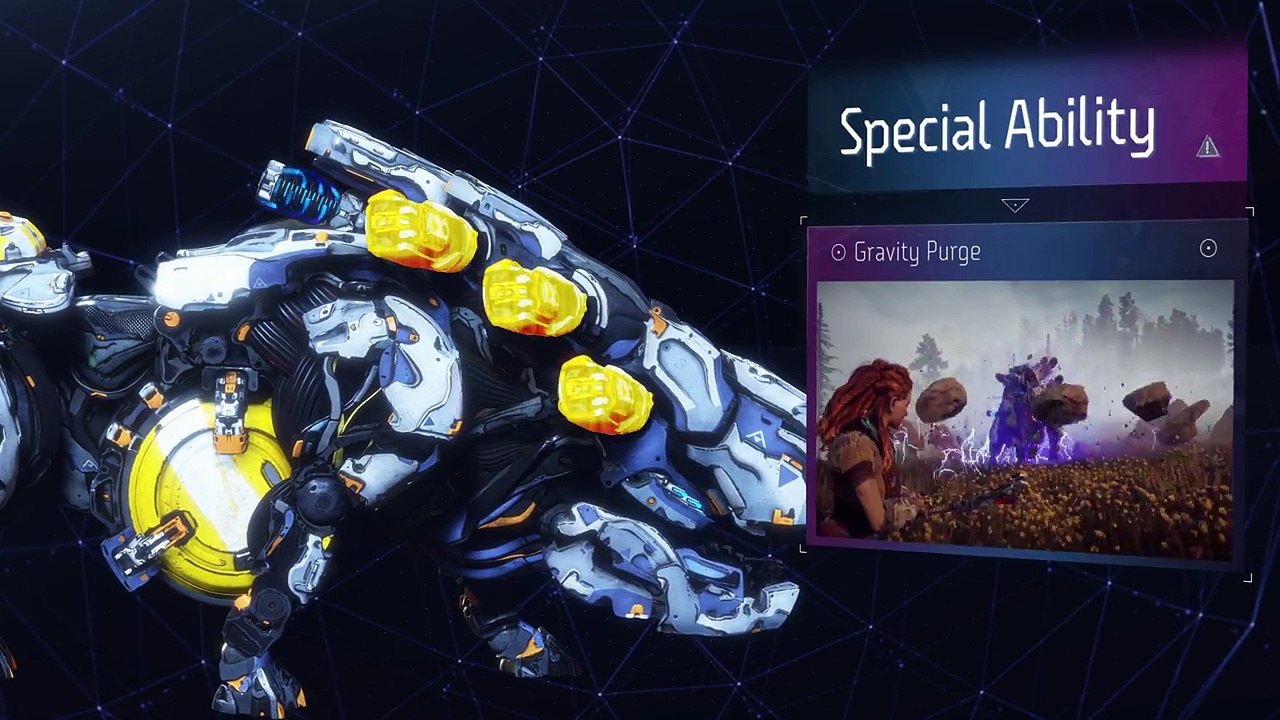 Horizon Zero Dawn - Tráiler de las máquinas