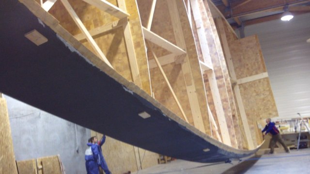 Un voilier recyclable pour Norbert Sedlacek