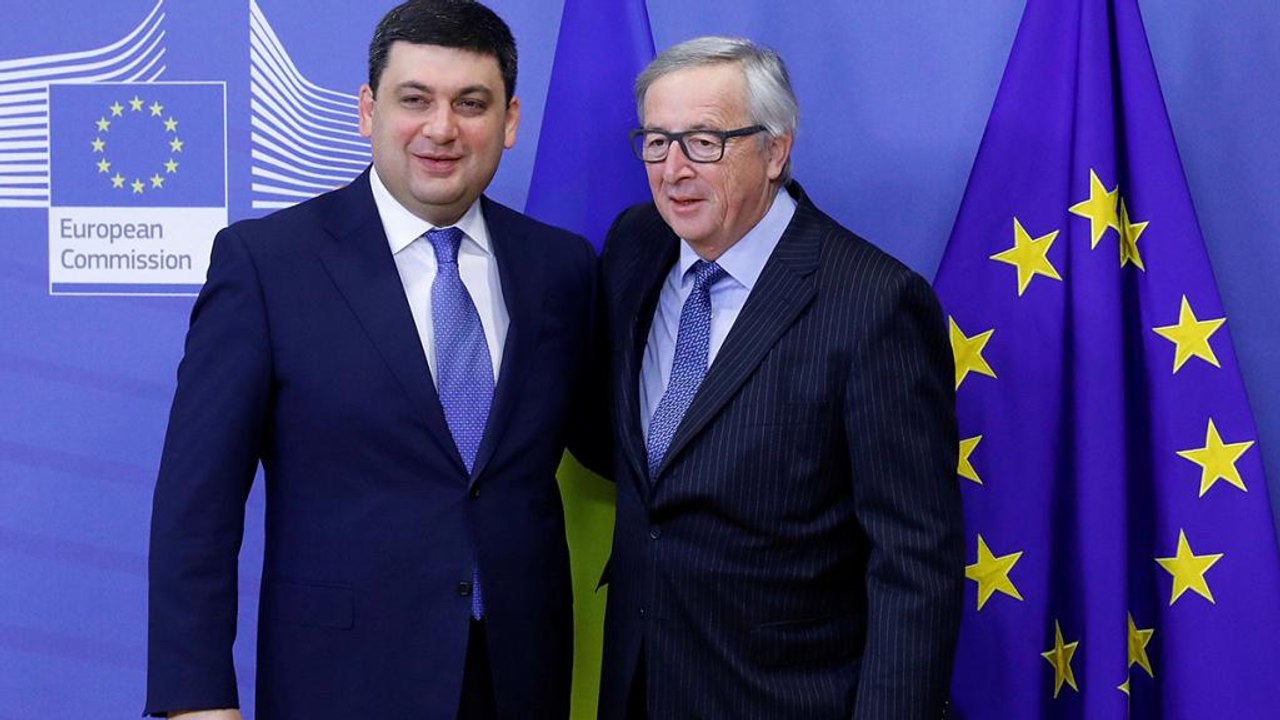 Juncker espera que se liberalicen de los visados para Ucrania antes del verano