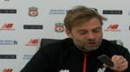 'Liverpool's battery isn't low' - Klopp checks reporter's dictaphone