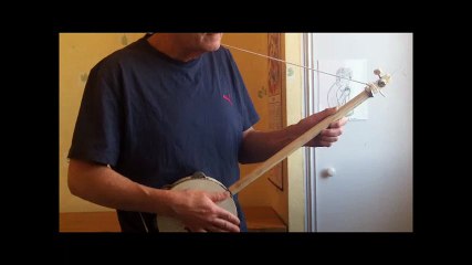 Tuto: Fabrication d'un Banjo Diddley Bow à une corde