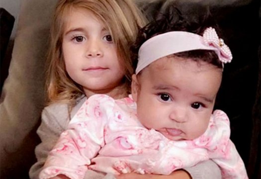 Penelope Disick Cuddles With Baby Dream Kardashian In Adorable Video