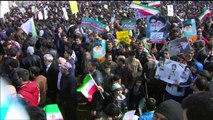 Iraníes responden a amenazas de Trump