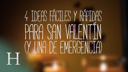 Cuatro detalles originales y fáciles para San Valentín que puedes hacer tú mismo