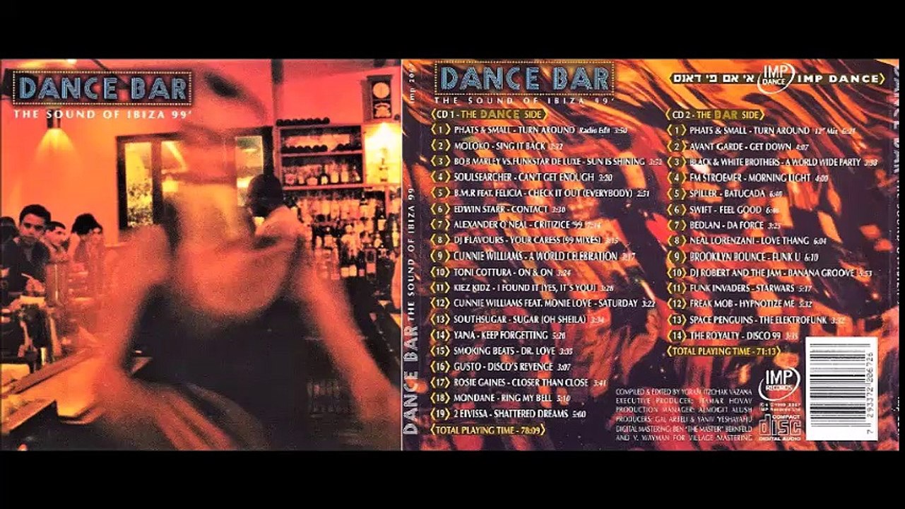 DANCE BAR - The Sound Of Ibiza 99' - FM STROEMER - Morning Light (Radio Edit) 4:00