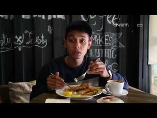 Sarapan Ikan dan Spaghetti Carbonara Bersama Aga Dirgantara - NET5