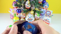 30 Киндер Сюрпризов смотреть онлайн Рождественская серия в шоколадных яйцах Kinder Surprise eggs