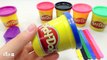 Play doh DIY How to make Play doh Ice Cream Colorful Learn colors for kids