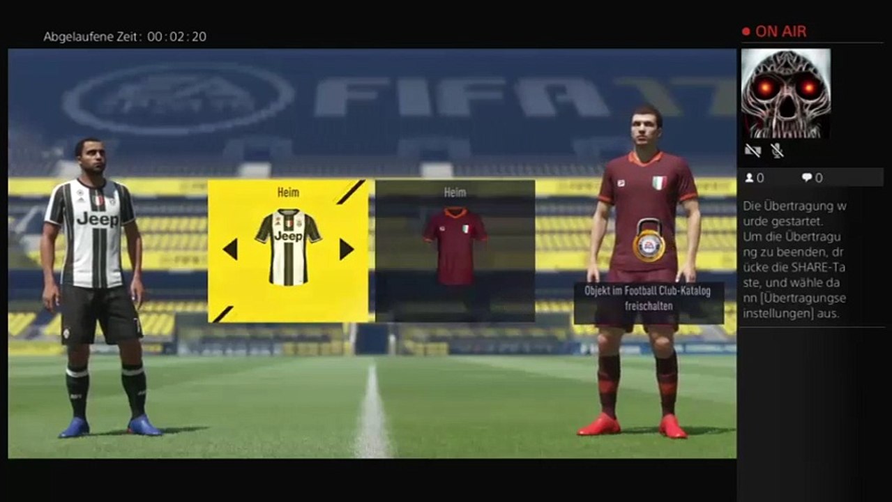 PS4-Live-Übertragung von JuBu12