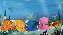 Daddy Finger Kids Songs with Disney Finding Nemo! Cartoon Animation Children Nursery Rhymes