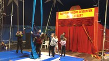Les jeunes préparent le festival du cirque