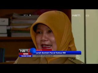 Forum Ketua RT/RW Tanah Abang Tolak Qlue - NET16