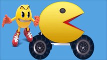 Learn colors with Pacman for kids! Kinder Easter Surprise Eggs