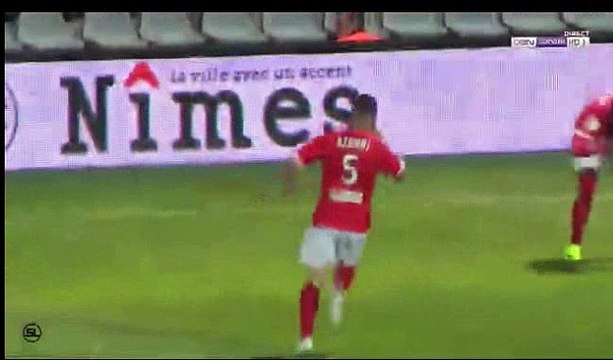 Larry Azouni Goal HD - Nimes 1-0 Tours 10.02.2017