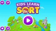 Kids Learn to Sort Shapes, Colors, Size, Household area & more Learning Children Games