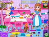 Princess Sofia Messy Bedroom Cleaning - Best Game for Little Girls