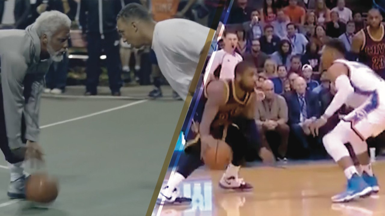 Kyrie Irving Pulls an UNCLE DREW on Russell Westbrook with VICIOUS Crossover