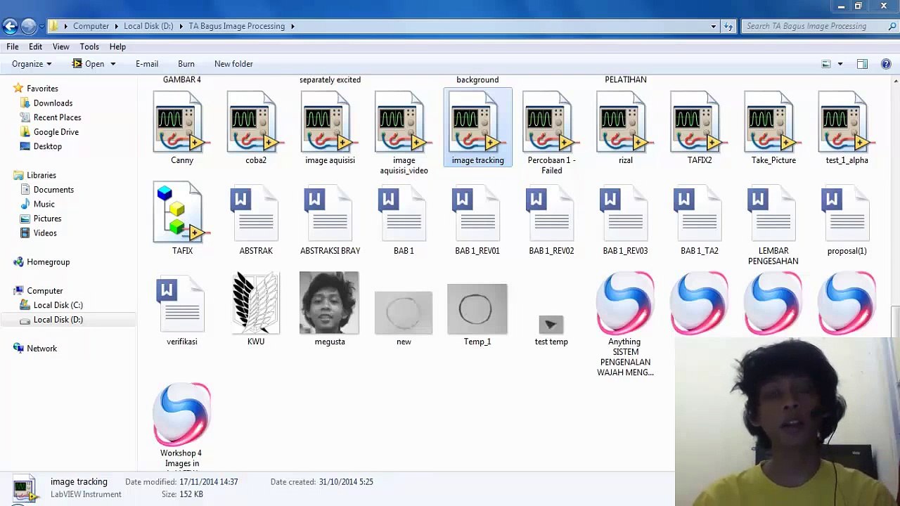 LabVIEW Image Processing Tutorial 3 (Image Tracking using VDM)