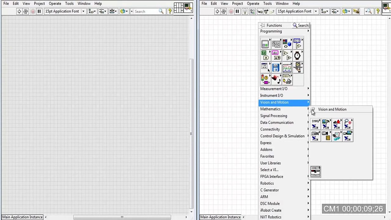 Labview VISION + Webcam