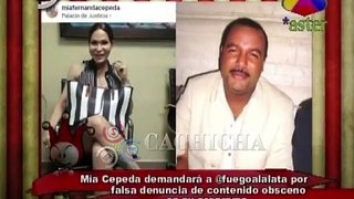Mia Cepeda No coje esa Mira a quien esta Demandado por la foto Viral de ella y esta presentadora