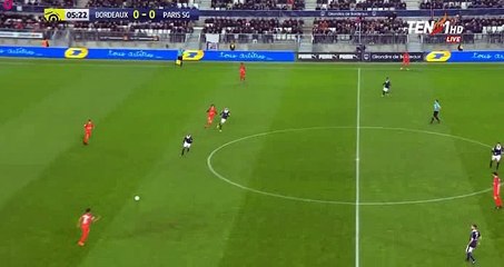 Edinson Cavani Goal HD - Girondins 0-1 PSG 10.02.2017