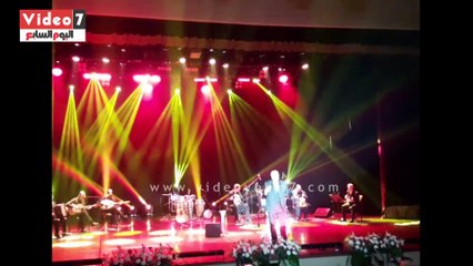 المغنى العالمى إنريكو ماسياس يتألق بحفل مكتبة الإسكندرية ويحيى الرئيس