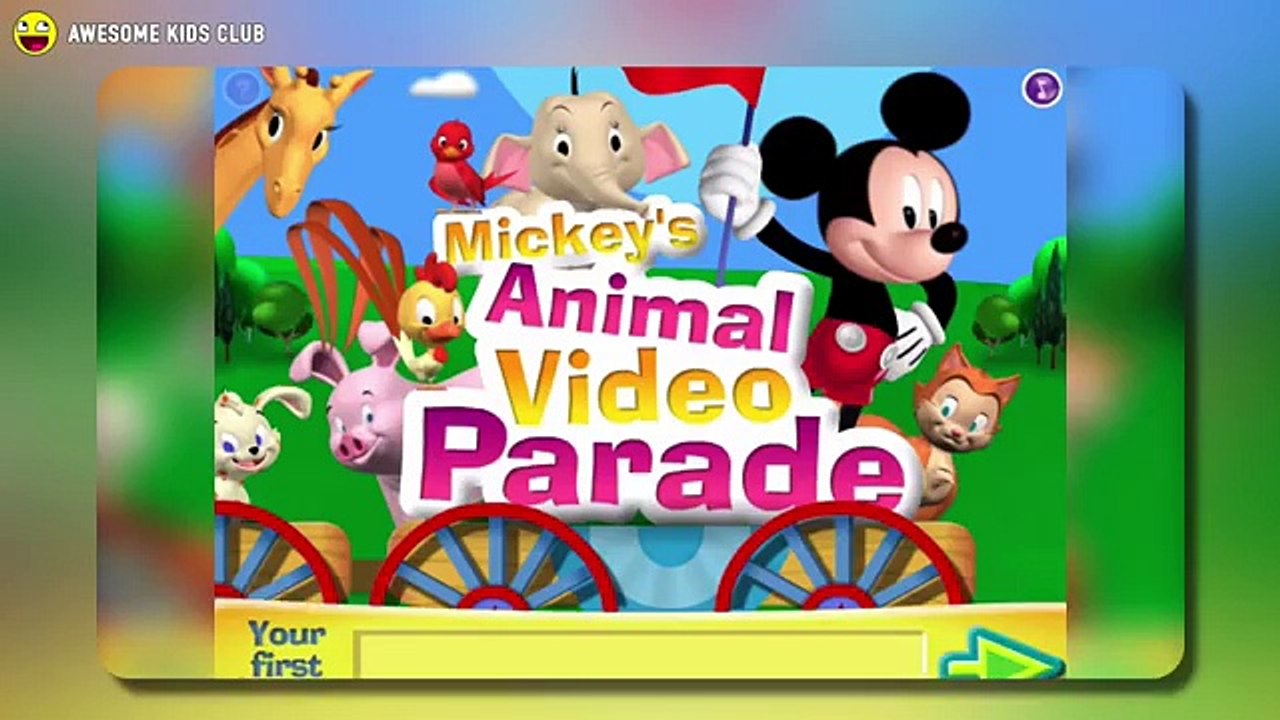 Mickey Mouse Clubhouse Animal Parade Gameplay
