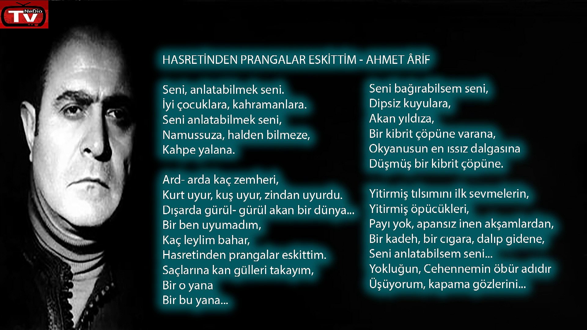 Hasretinden Prangalar Eskittim - Ahmet Ârif - Dailymotion Video