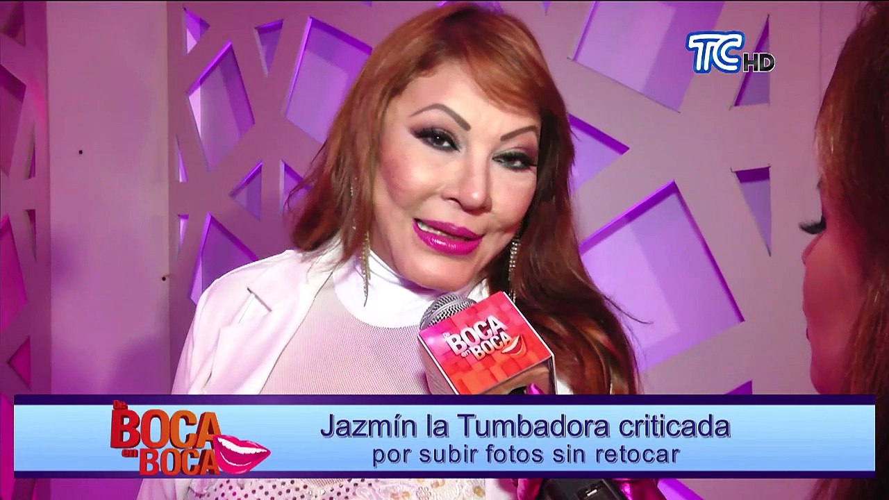 Jazmín criticada por subir fotos sin retocar