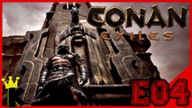 CONAN EXILES - CIDADE DOS MORTOS E04 (Gameplay em Portugues PT-BR no PC)