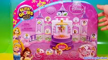 Glitzi Globes Spin and Sparkle Castle Playset Disney princess Ariel Belle Aurora
