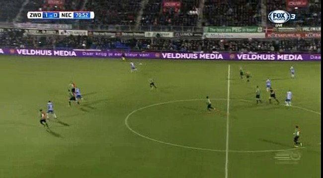 Queensy Menig Goal HD - Zwolle 2-0 Nijmegen 10.02.2017