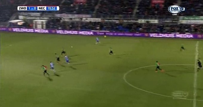 Queensy Menig GOAL HD - Zwolle 2-0 Nijmegen 10.02.2017