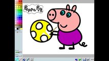 Peppa Pig Games Coloring Book / Colouring Book Cartoon Games For Kids