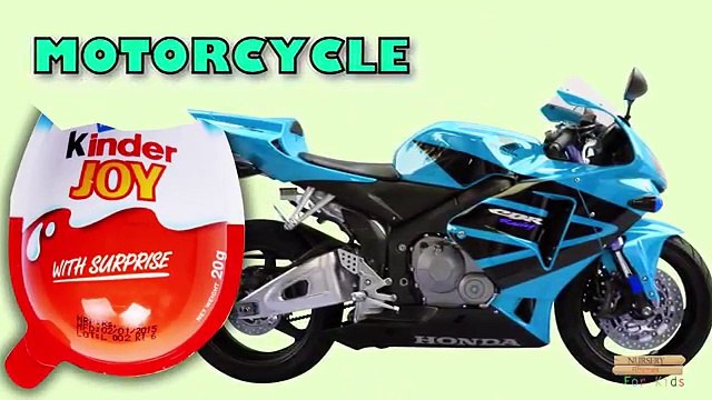 Киндер-Сюрприз Яйца Названий Улиц Транспортные Средства Для Детей | Учимся На Улице Звуки Автомобилей Для Детей