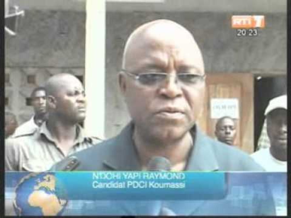 Législatives 2011 - Ambiance de jour de vote dans la commune de Koumassi