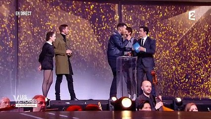 Victoires de la Musique: "On n'est pas des bamboulas, on est tous des Théo, on croit en la justice"