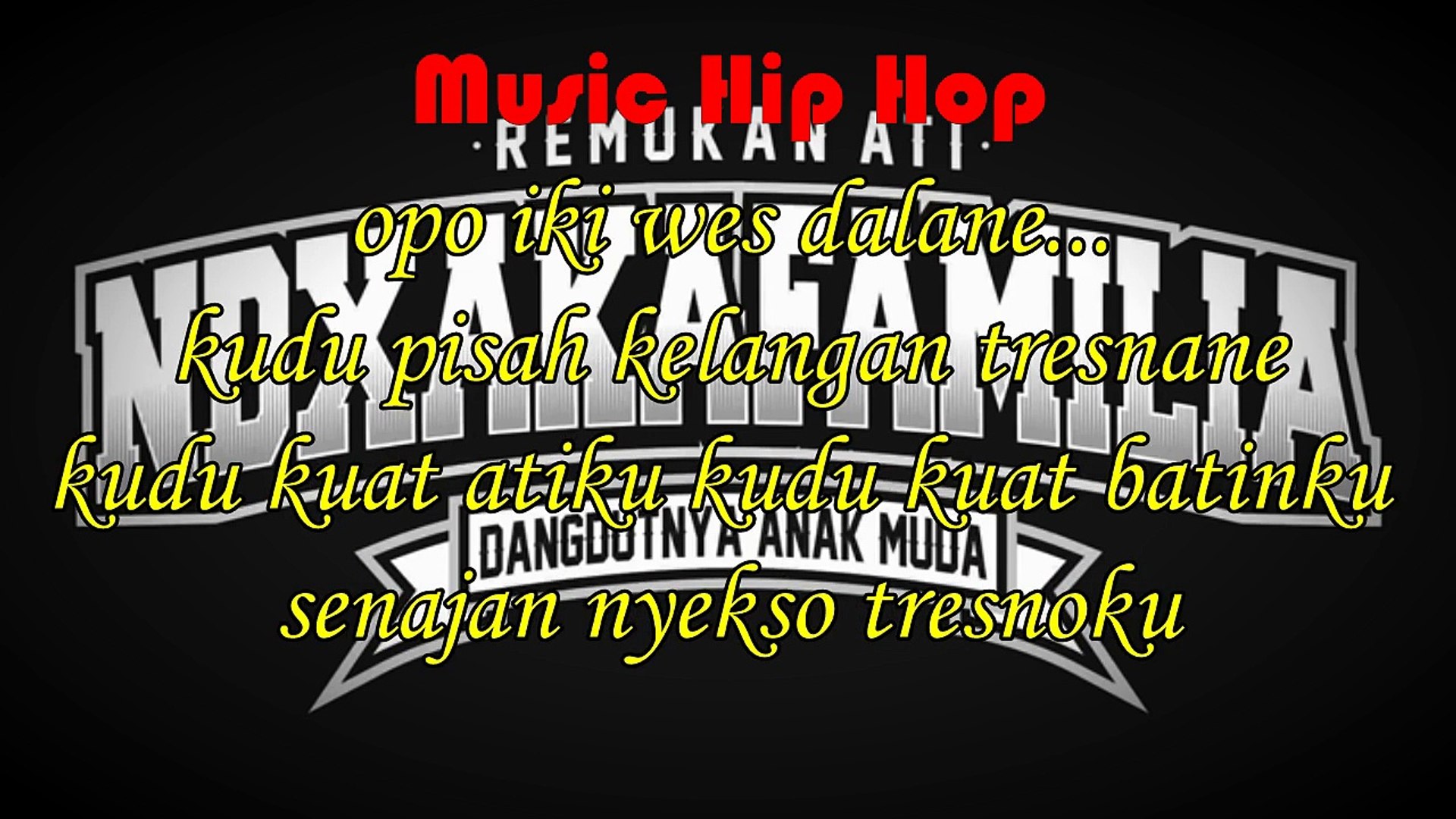 Ditinggal Rabi Lirik Ndx Aka Ft Pjr Single Terbaru 1