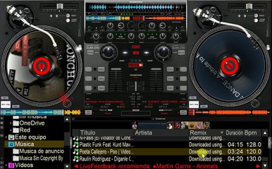 Alberto chust con Virtual dj