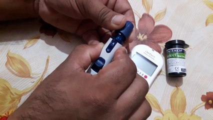 How to check blood sugar level after the meal.