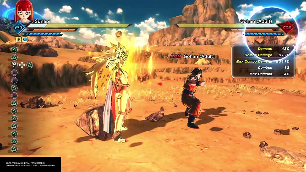 Female Saiyan Combo XV2
