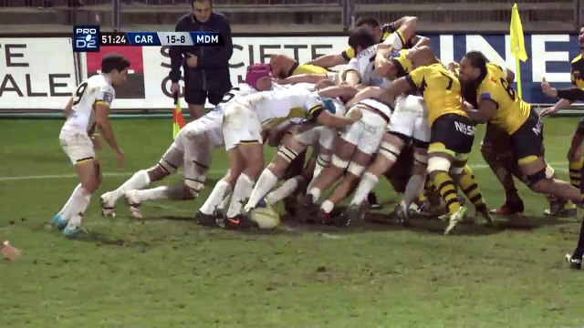 SITE OFFICIEL STADE MONTOIS RUGBY - ESSAI 2 Y. BRETHOUS - USC vs SMR